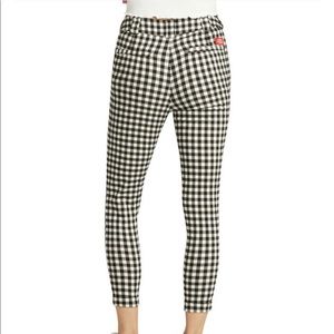 Retro checkered Dickie’s Capri pants